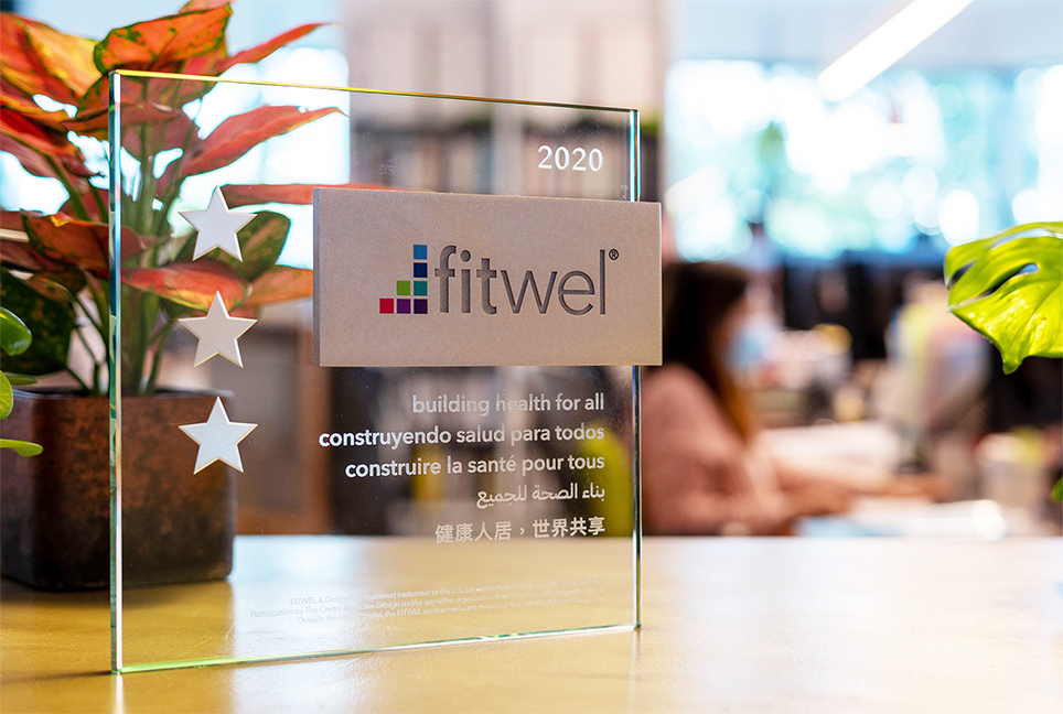 Hong Kong workplace office Fitwell certification