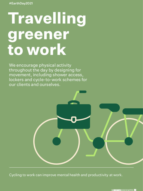 poster of travelling greener