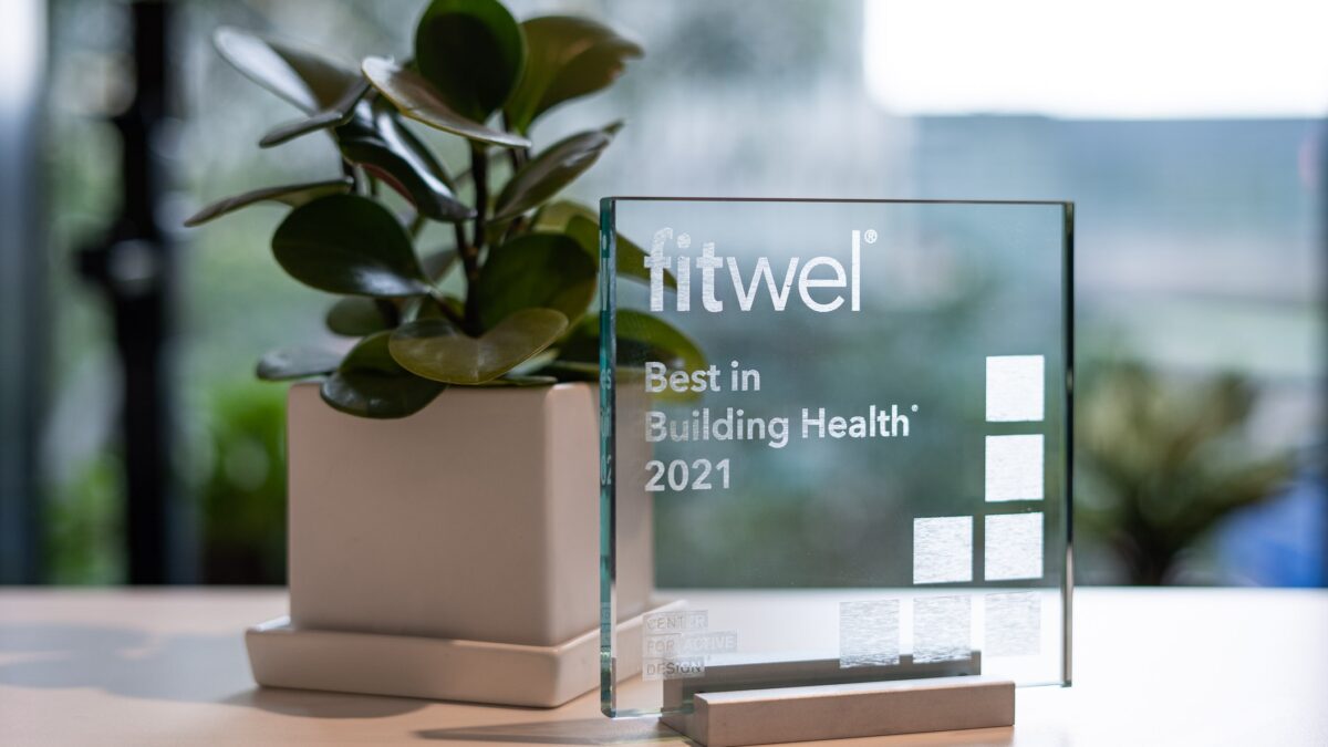 fitwel award trophy