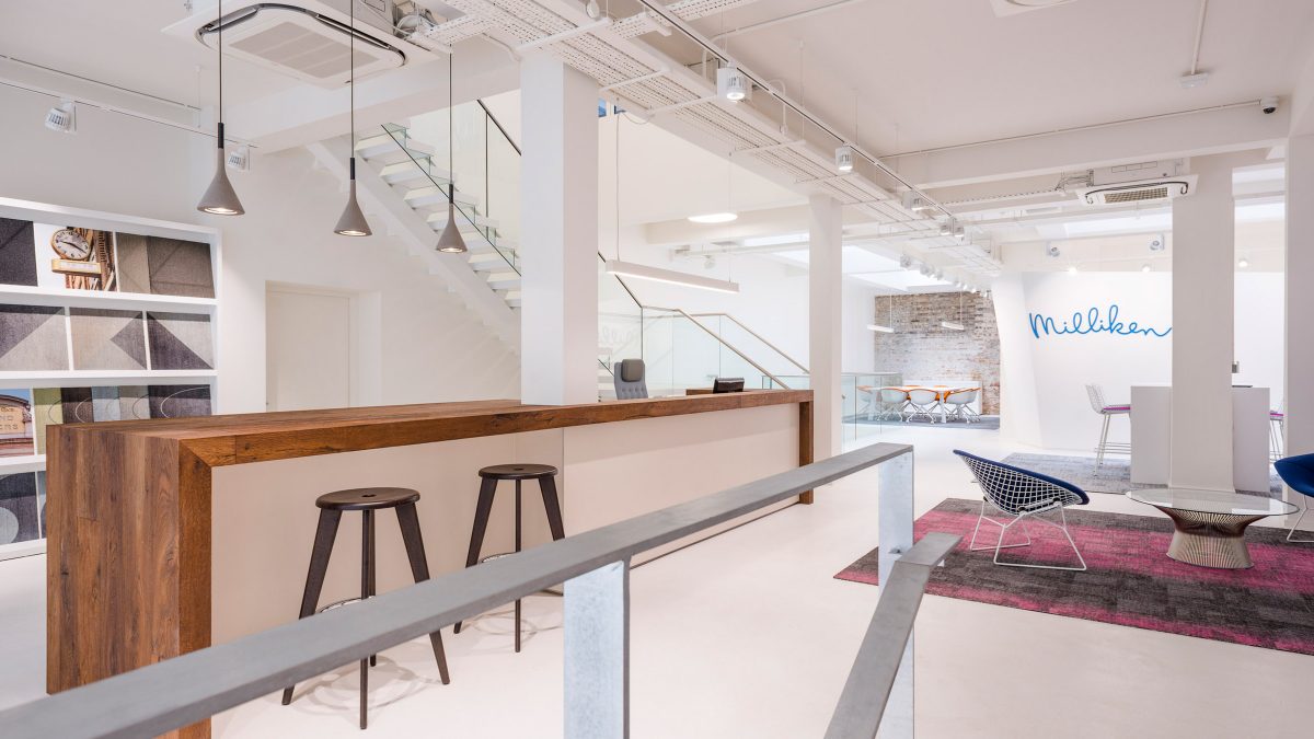 workplace open plan showroom