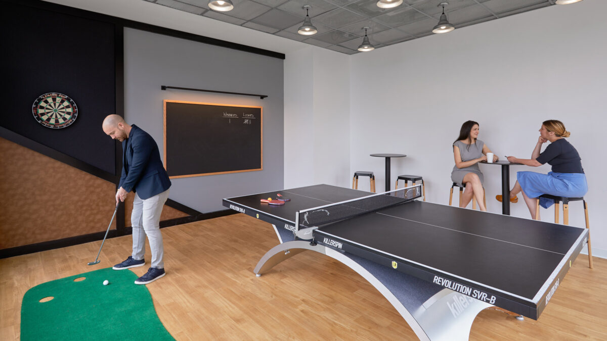 workplace games room