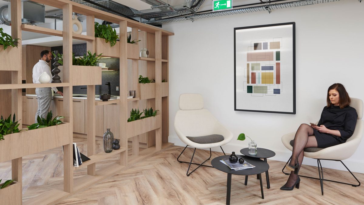 workplace lounge open plan