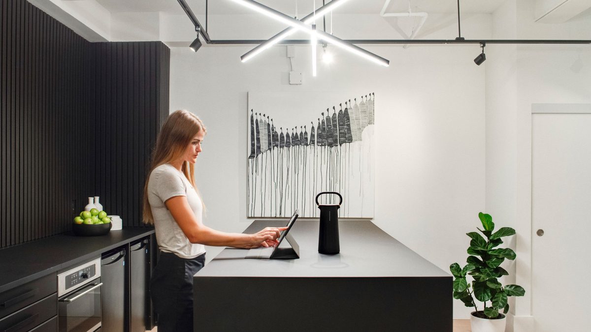 office kitchen island