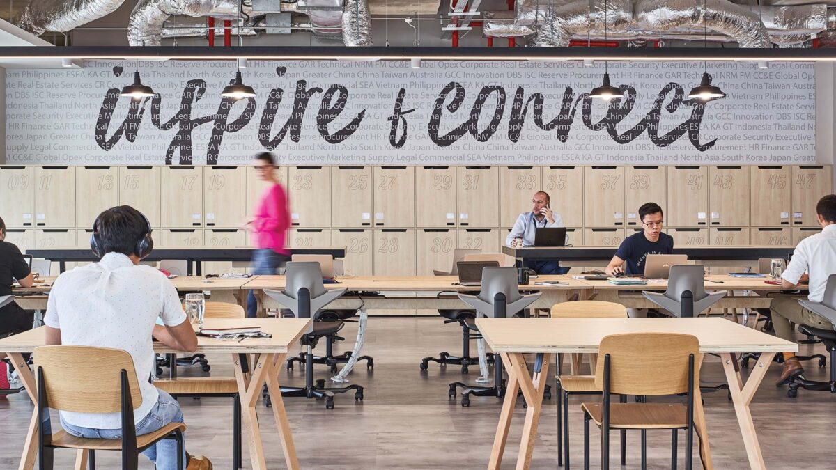 workplace wall graphics