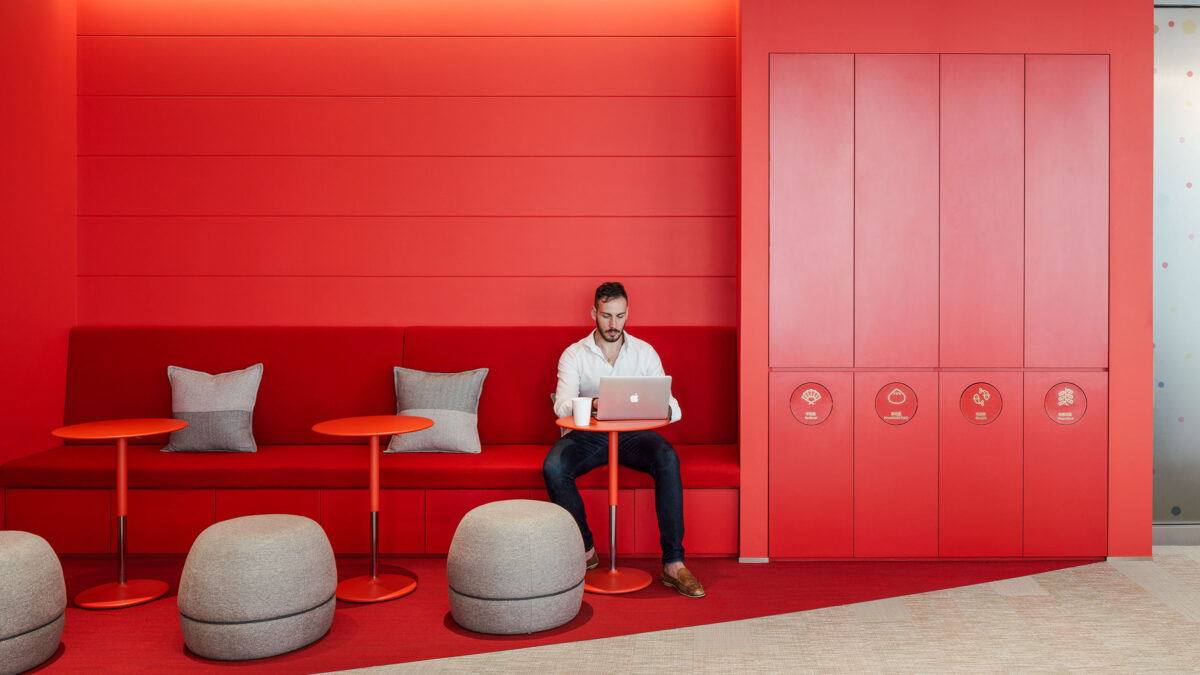 lounge seating in workplace