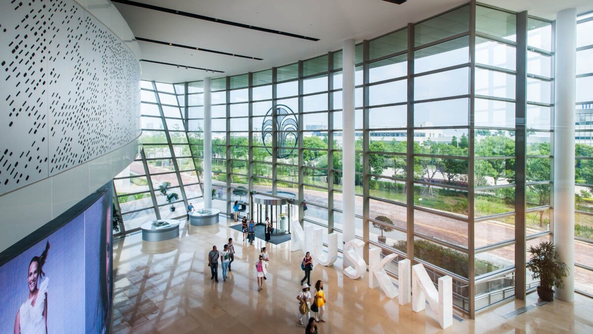 workplace entrance lobby