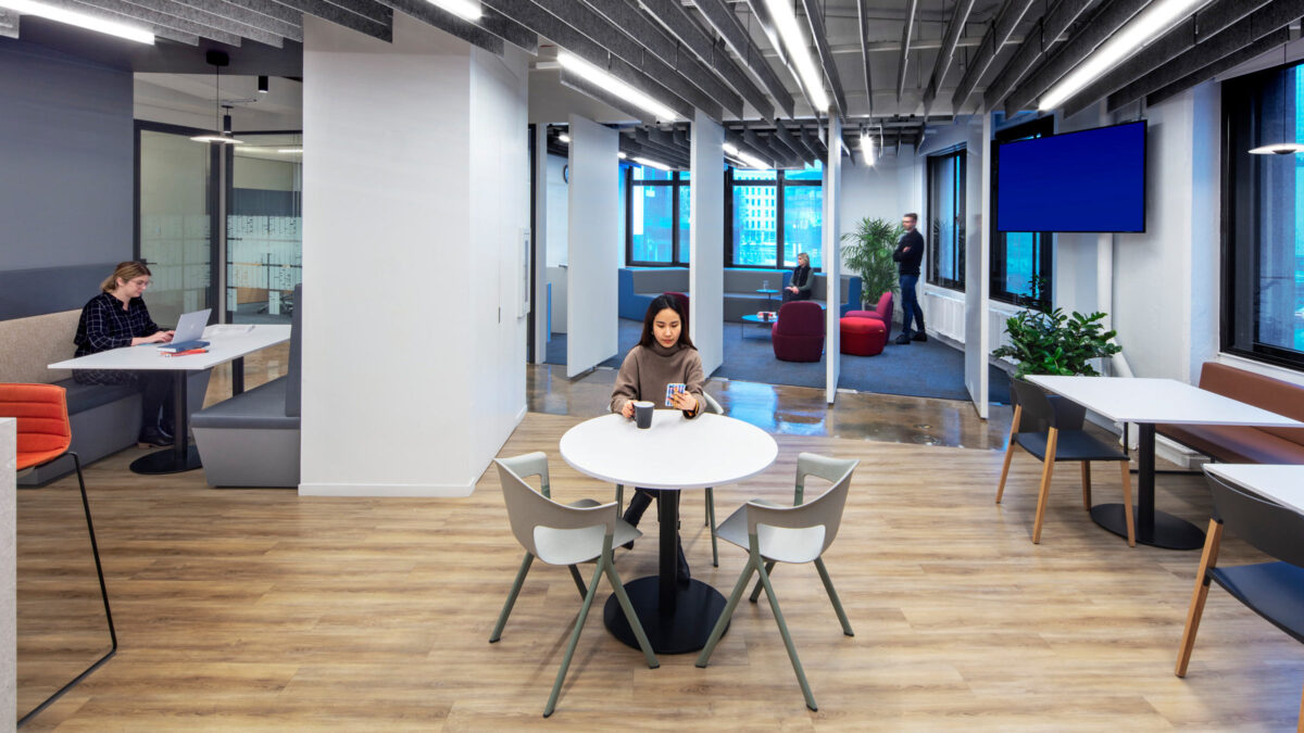 office work floor open plan