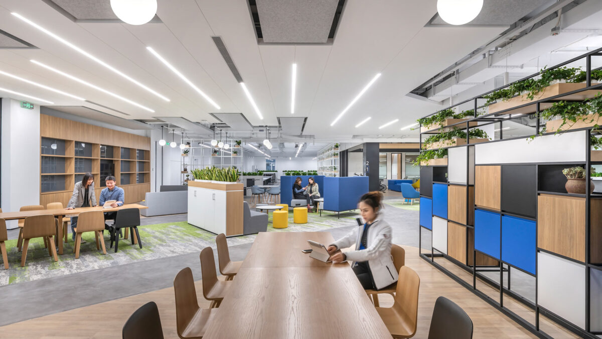 people sitting at meeting tables