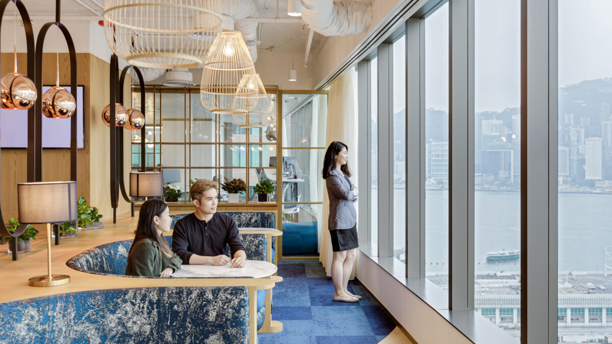 pernod-ricard-hong-kong-office-interior-woman-windows