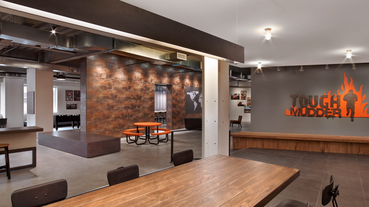 entrance space to tough mudder workplace