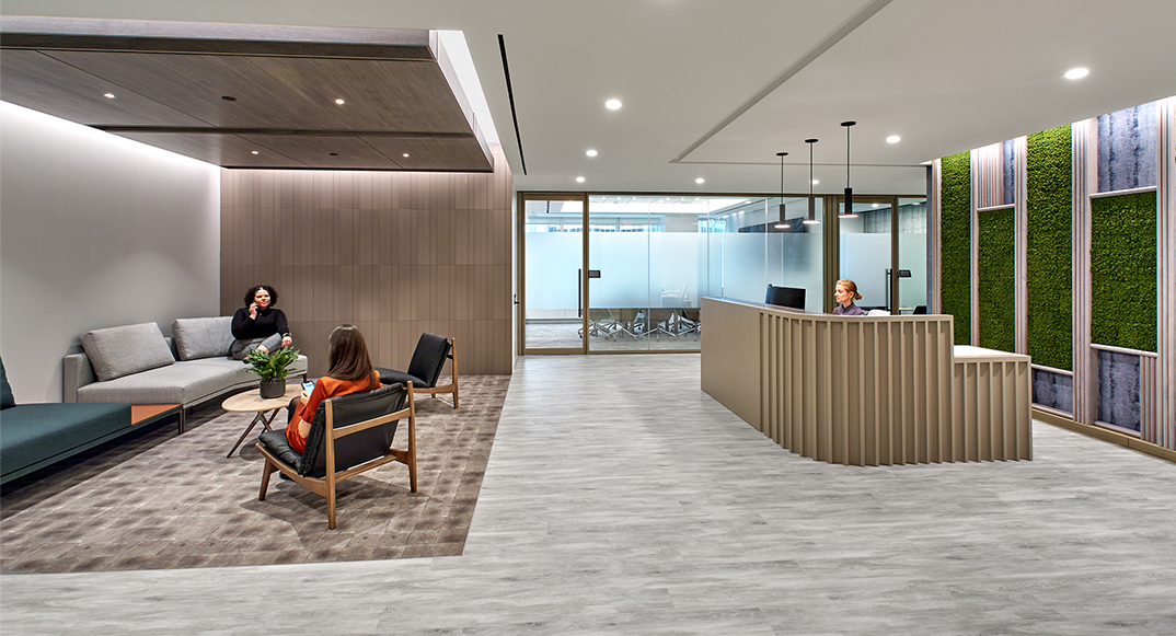 reception and lounge