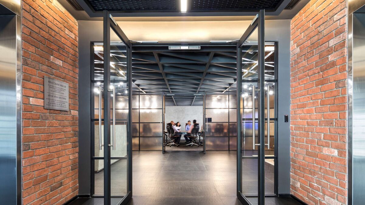 people in meeting room near reception