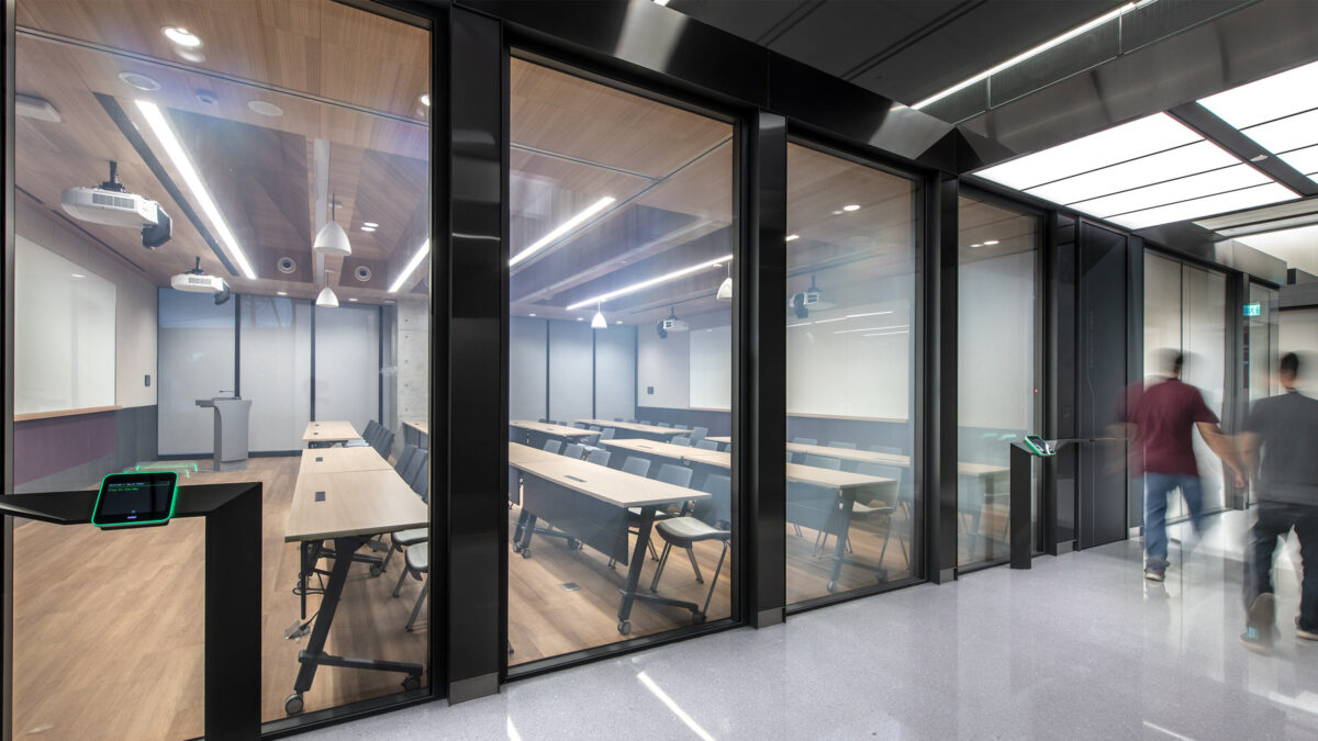 transparent meeting room