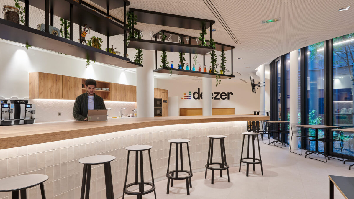 deezer-paris-bureau-cusine- îlot de cuisine