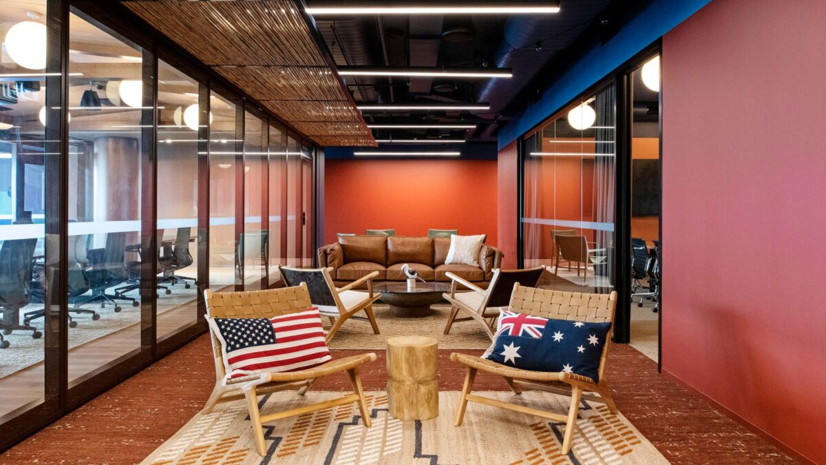 Epic office design lounge