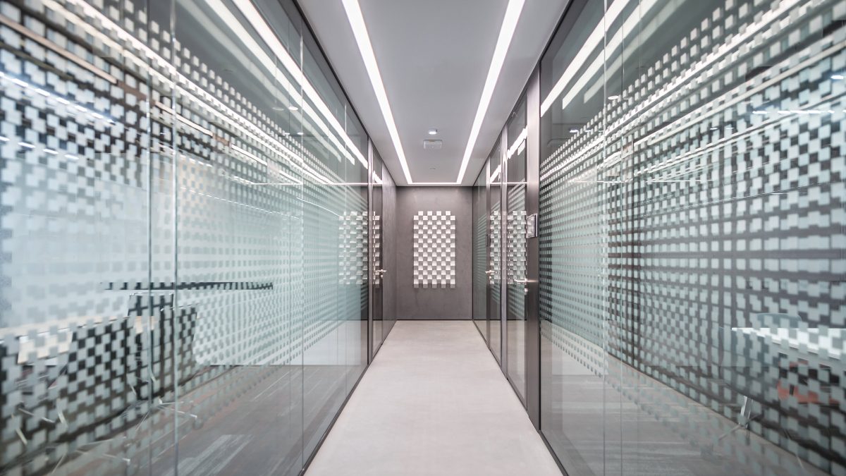GLP Shanghai workplace corridor