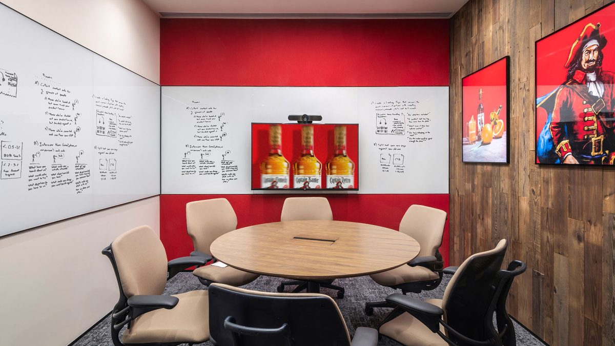 diageo shanghai decorated meeting room