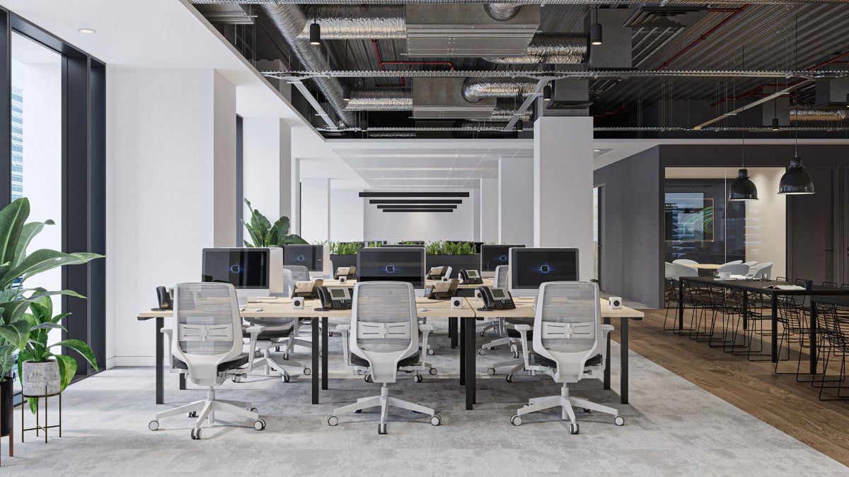 category a plus (Cat A+) office fit-out