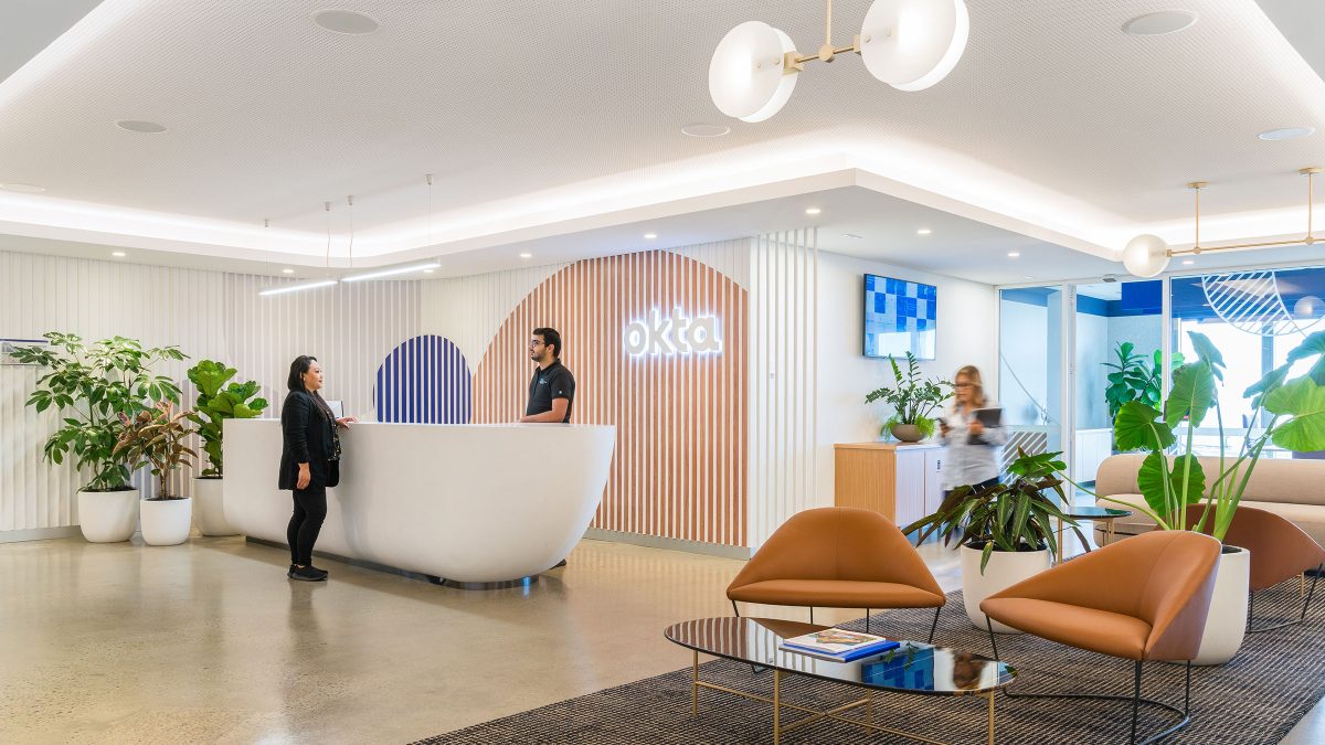 Entrance Okta office in Sydney