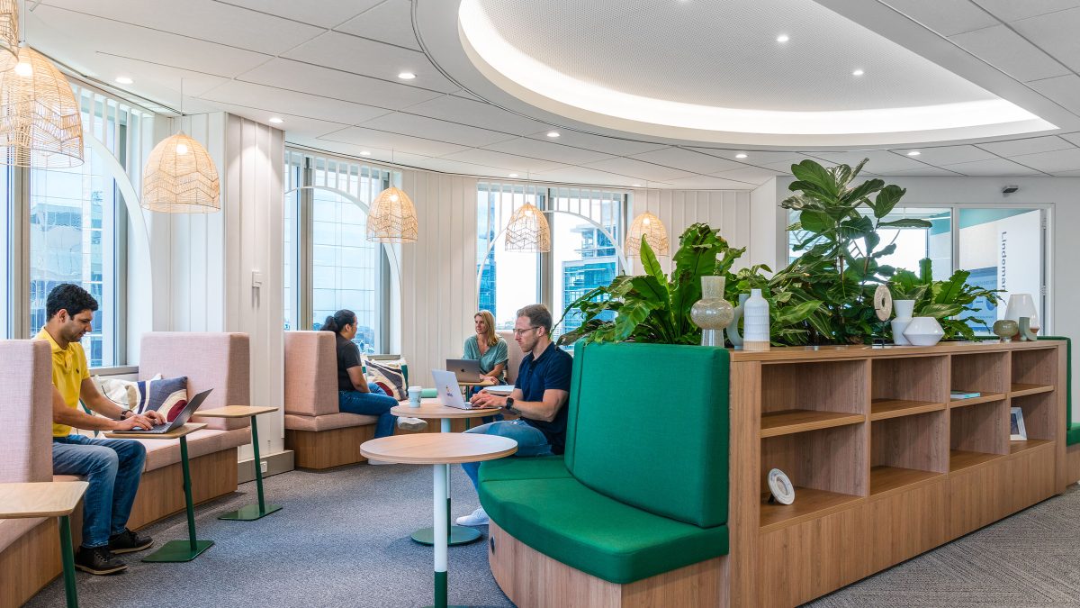 Biophilia at Okta's Sydney office