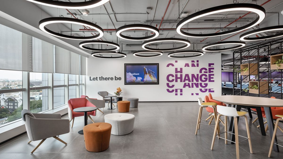 Office design Accenture Bangalore