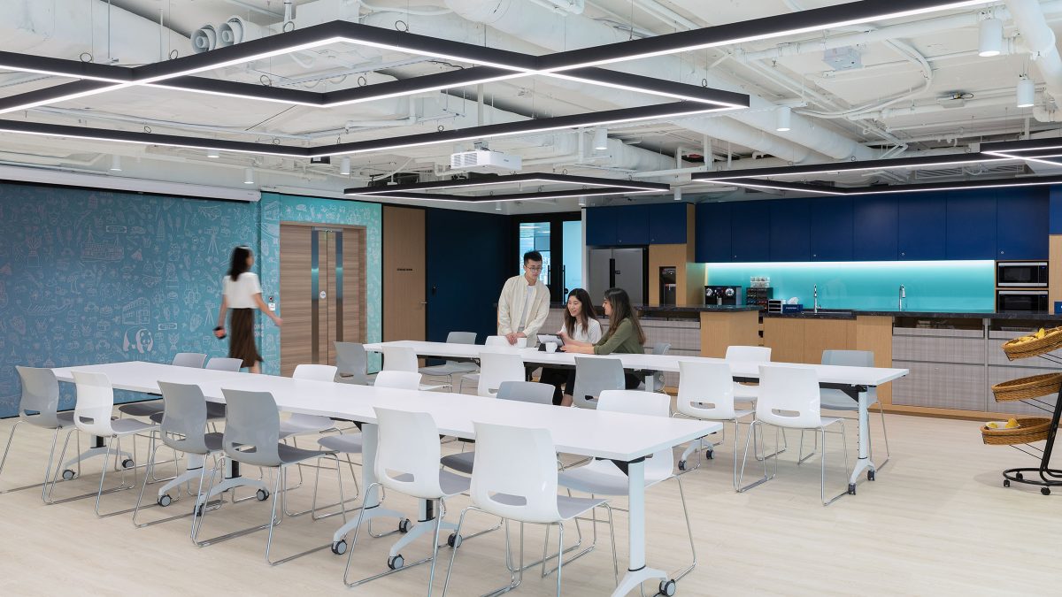 Canteen startup workplace design