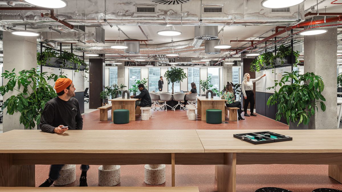 brand experience at knotel london office design