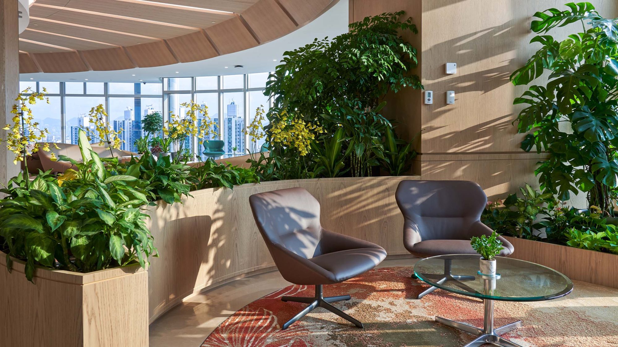 Biophilia ESG sustainable office