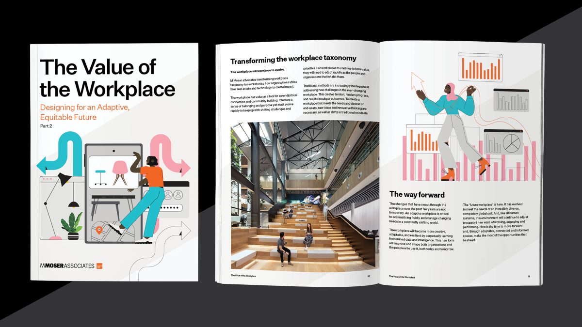 This series explores the evolving role of the workplace and how its overall design creates value for both organisations and their employees.