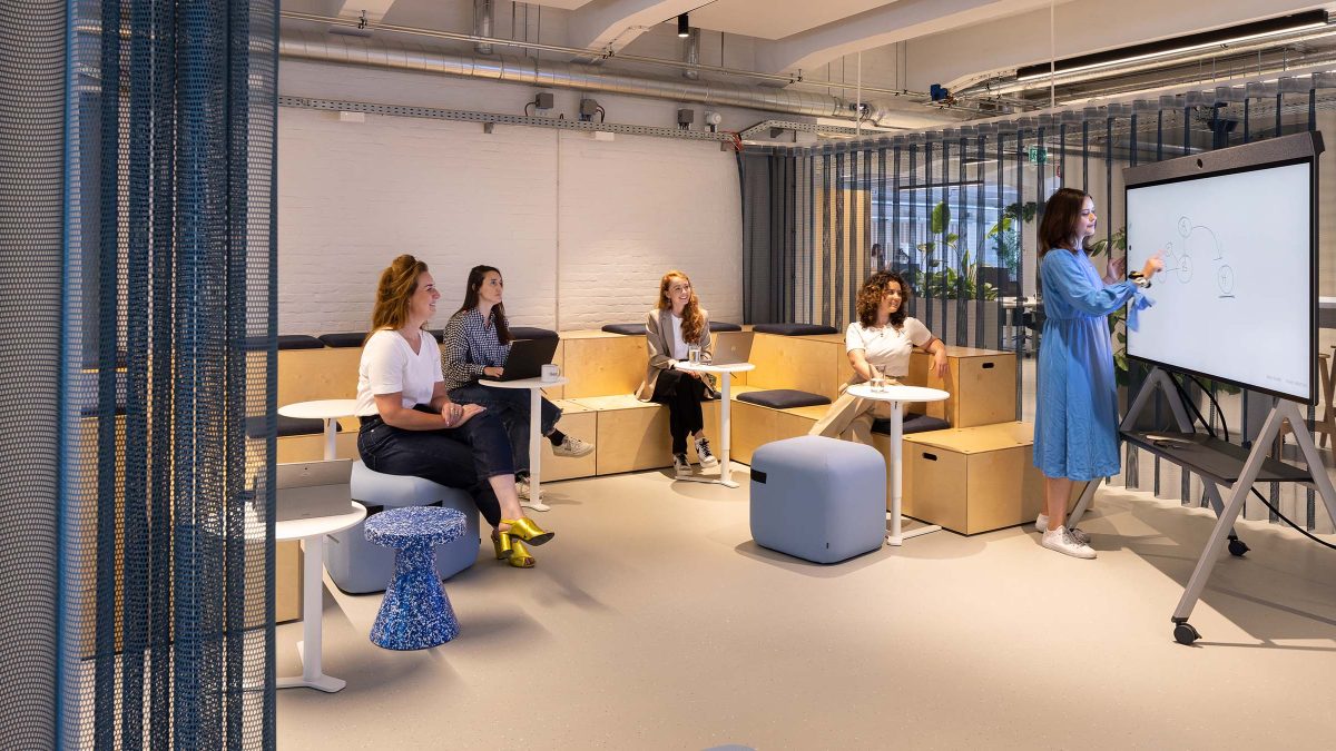 Collaborative team environment designed by M Moser in Amsterdam.