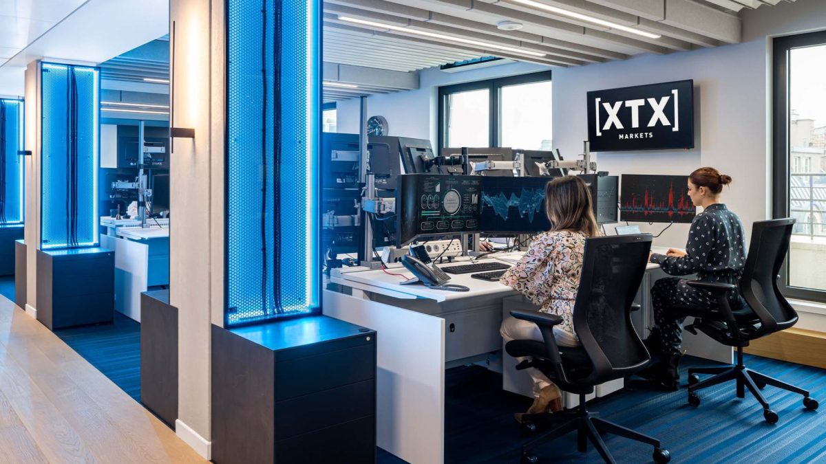 Office design for XTX Markets, Paris