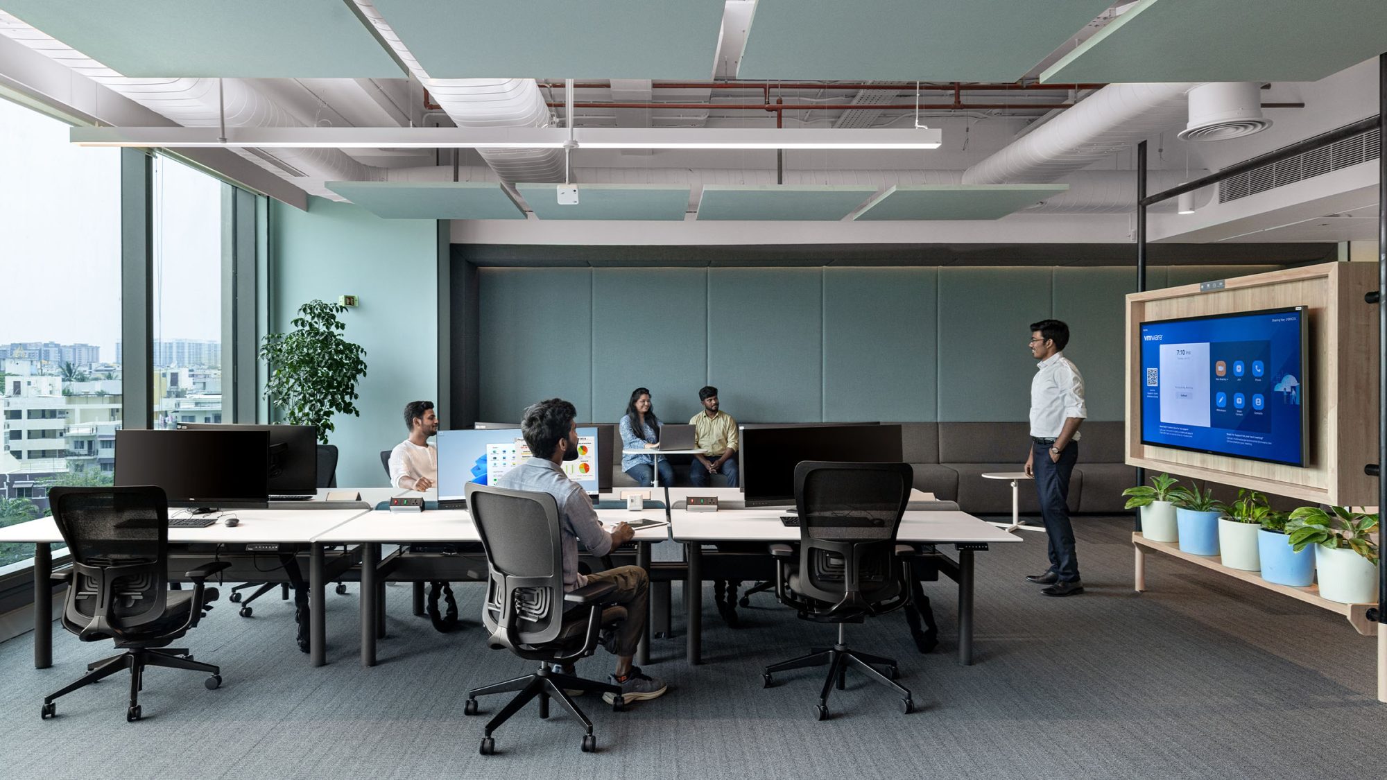 Workplace design India IT company