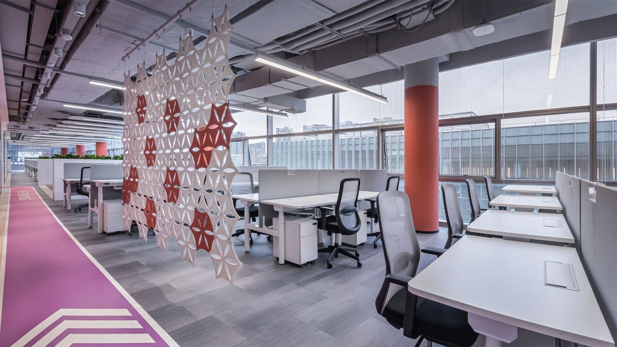 open office interior design China