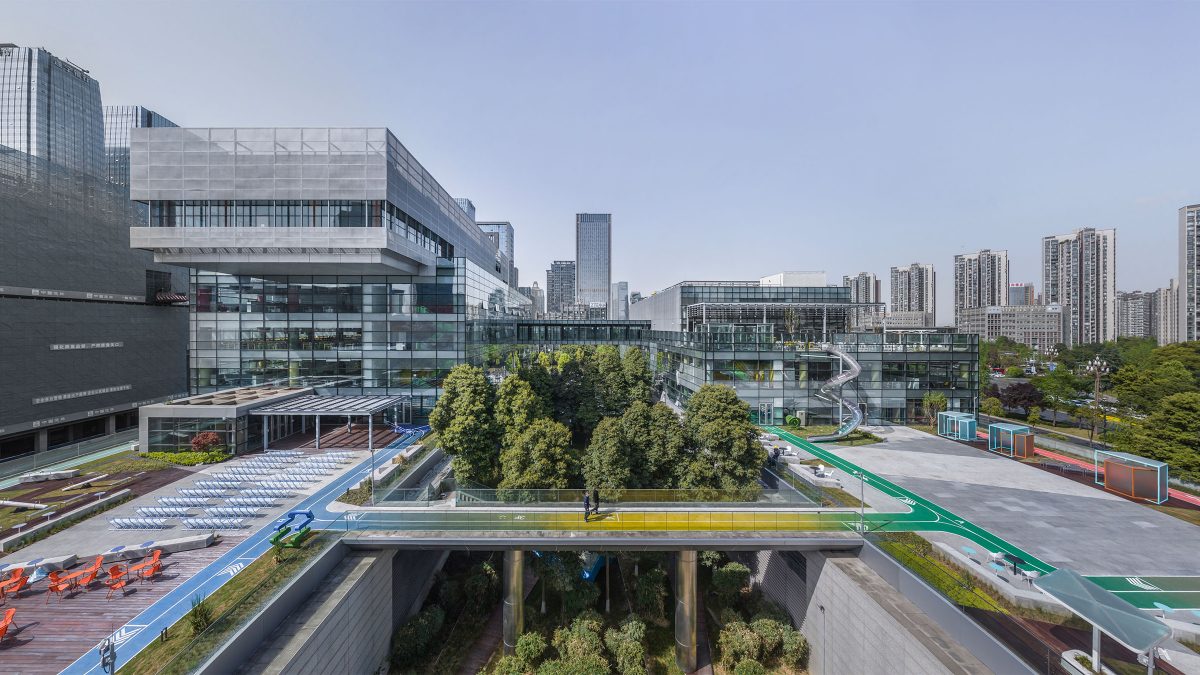 global social media platfrom chengdu campus design