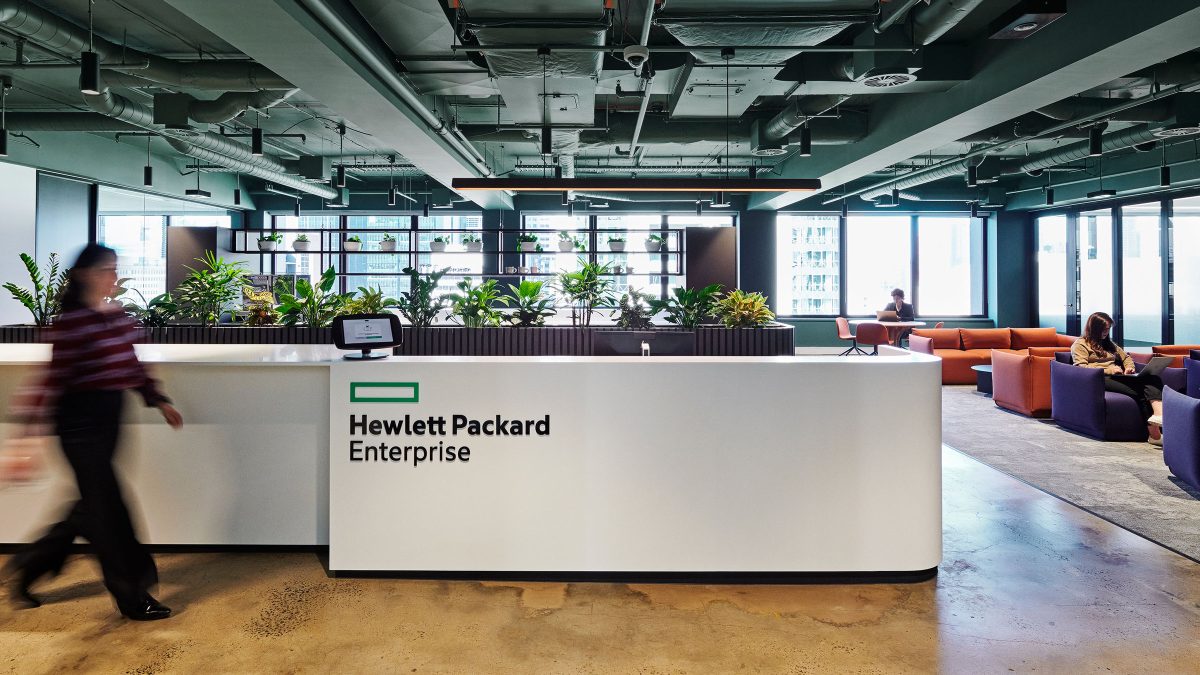 hpe melbourne lobby entrance