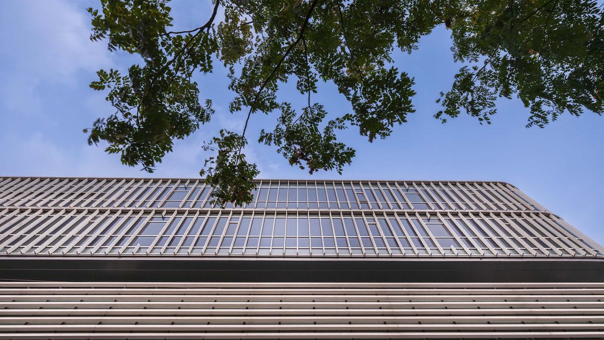 Façade design by M Moser in Shanghai.