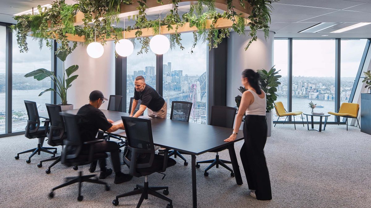 Multinational technology company Sydney biophilic design