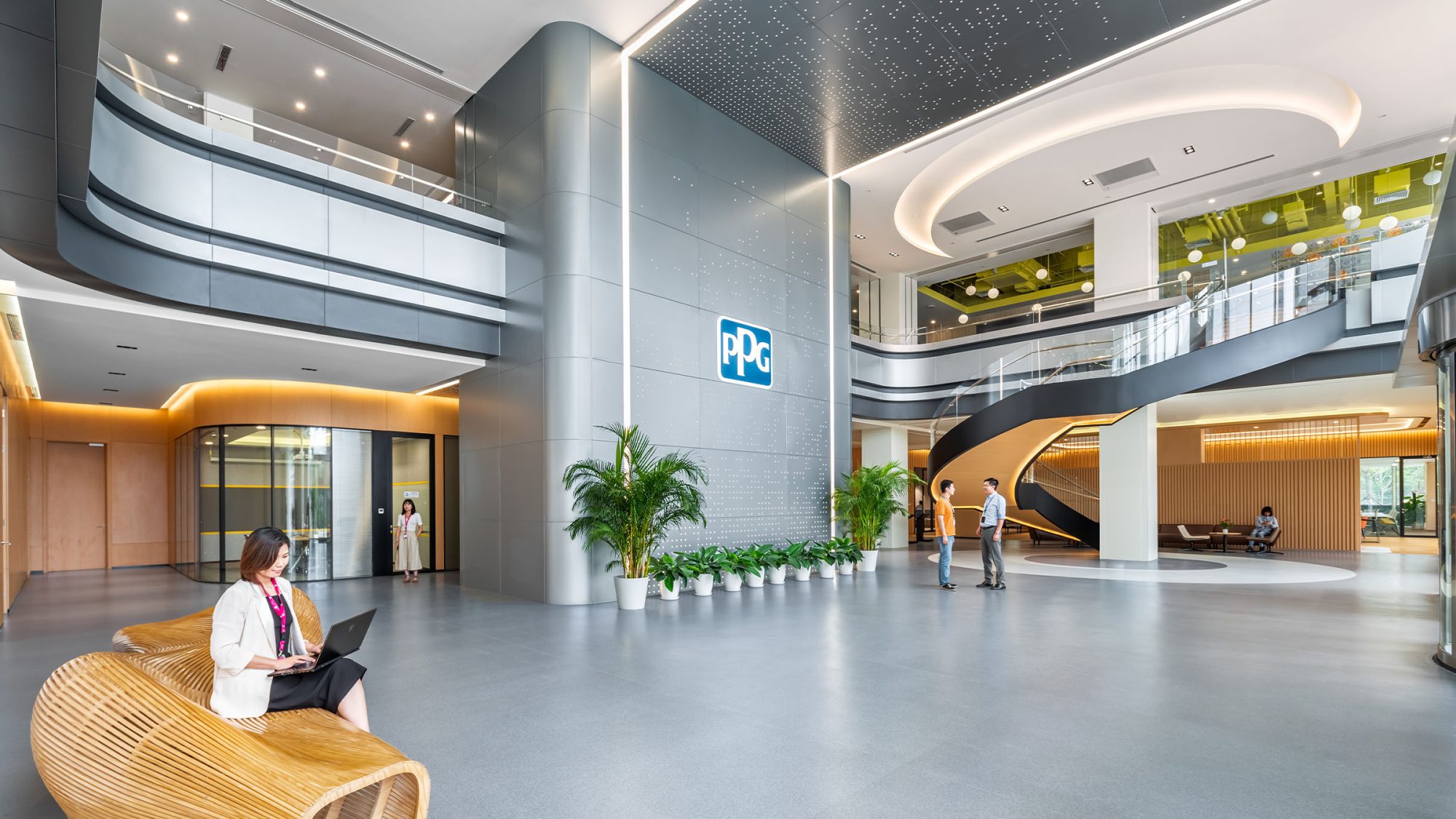PPG Tianjin lobby office