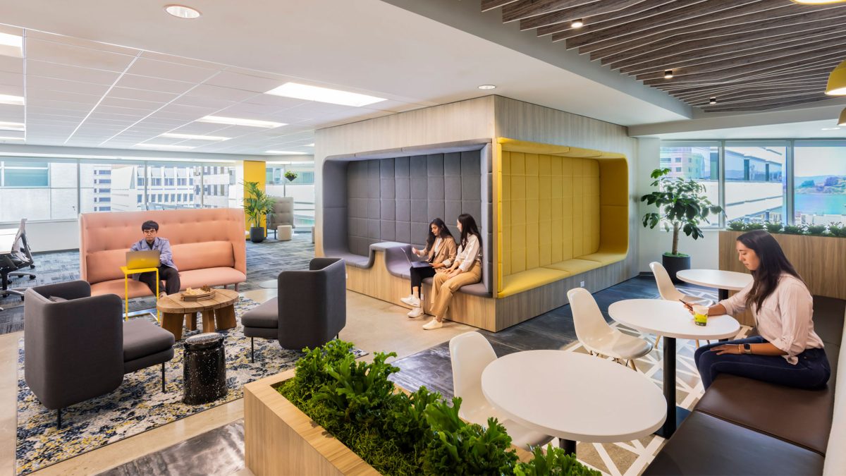 Office design to support employee experience.