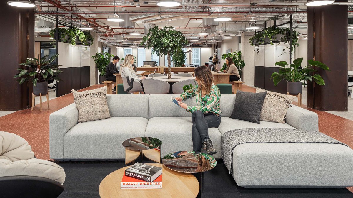Sustainable office interior design