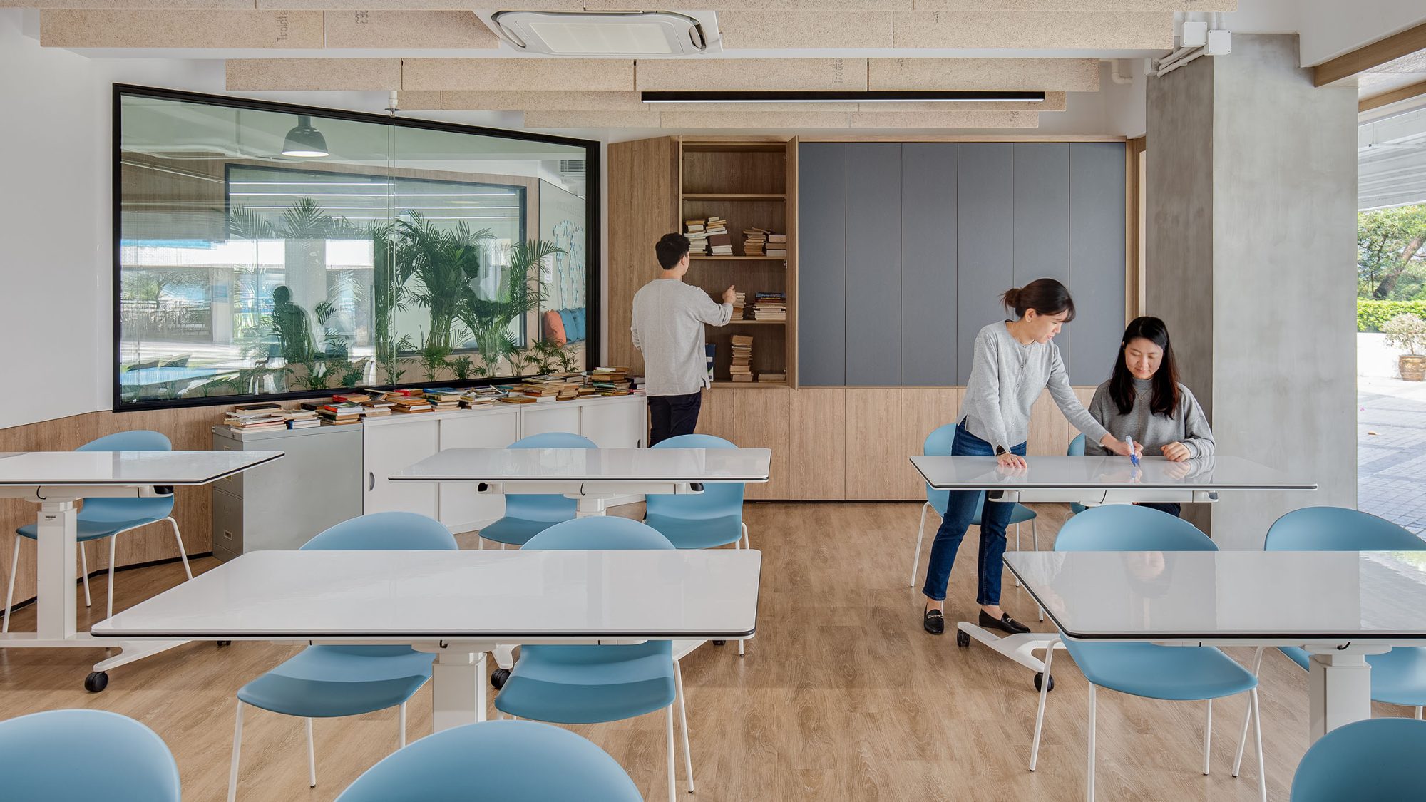 Sustainable office interior design