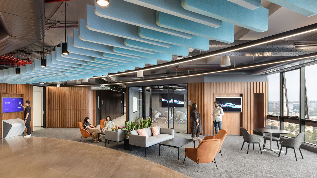 Customer centre in workplace design