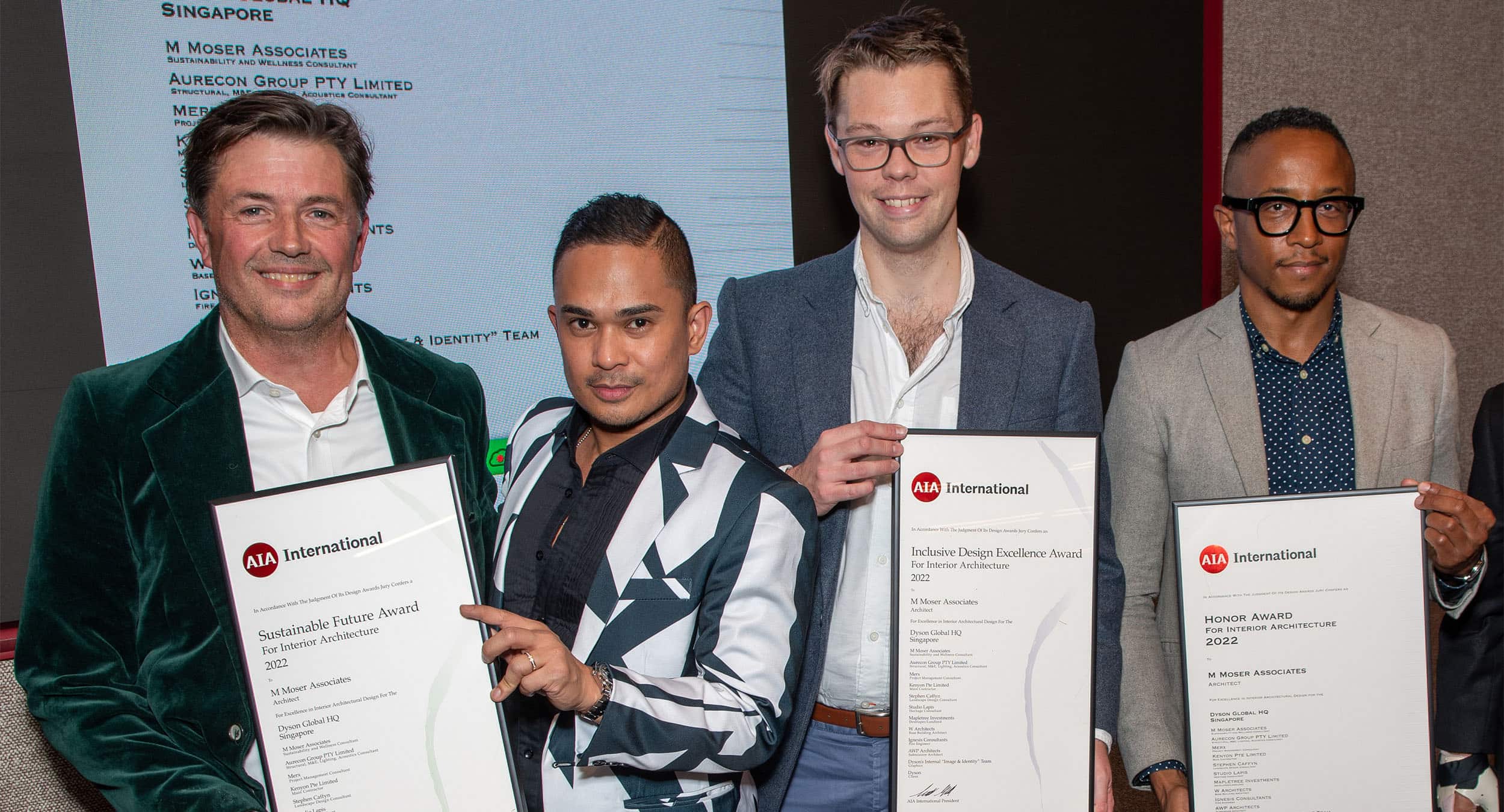 戴森全球新总部荣膺2022美国建筑师学会国际区域联会三项荣誉嘉奖| M Moser Associates