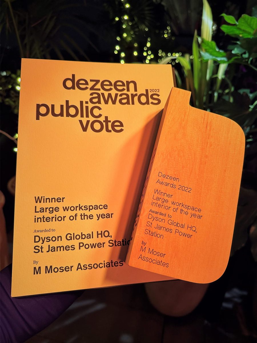 Dyson M Moser Dezeen Awards
