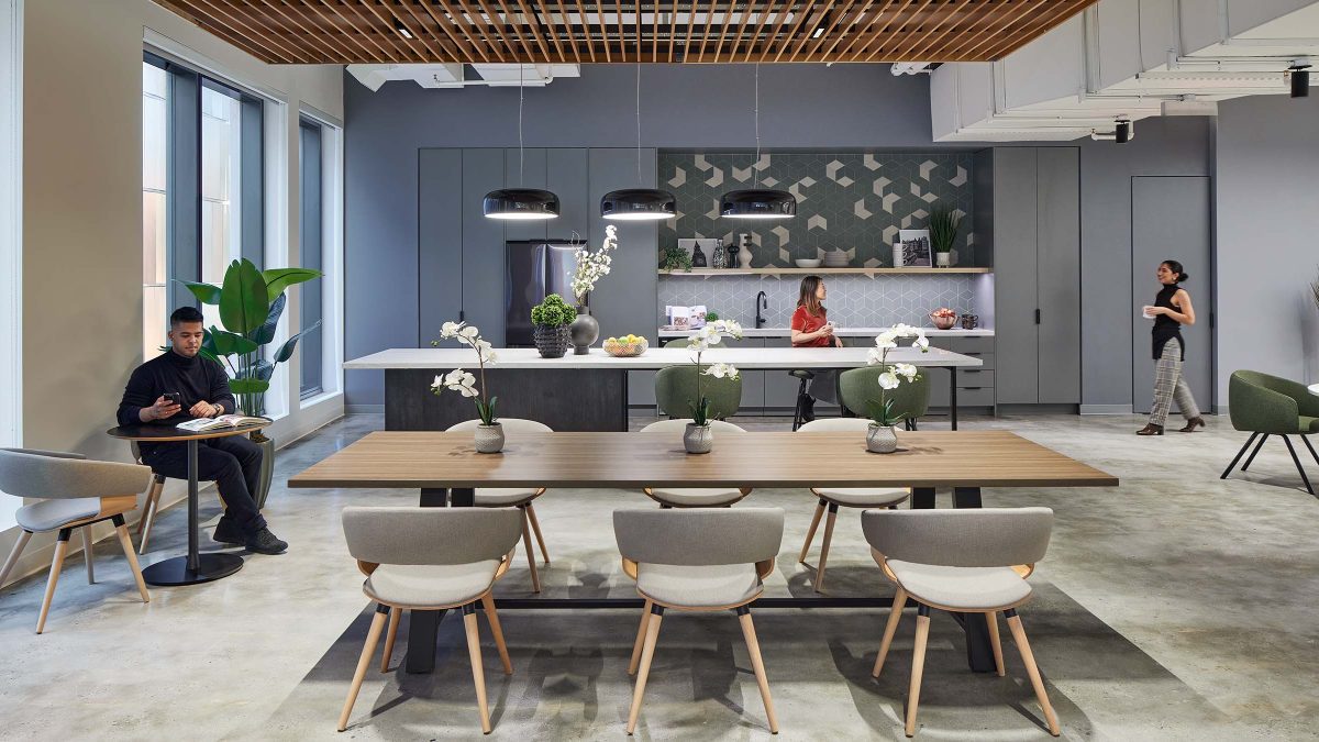 Office design inspiration that blends life, work and play in New York.