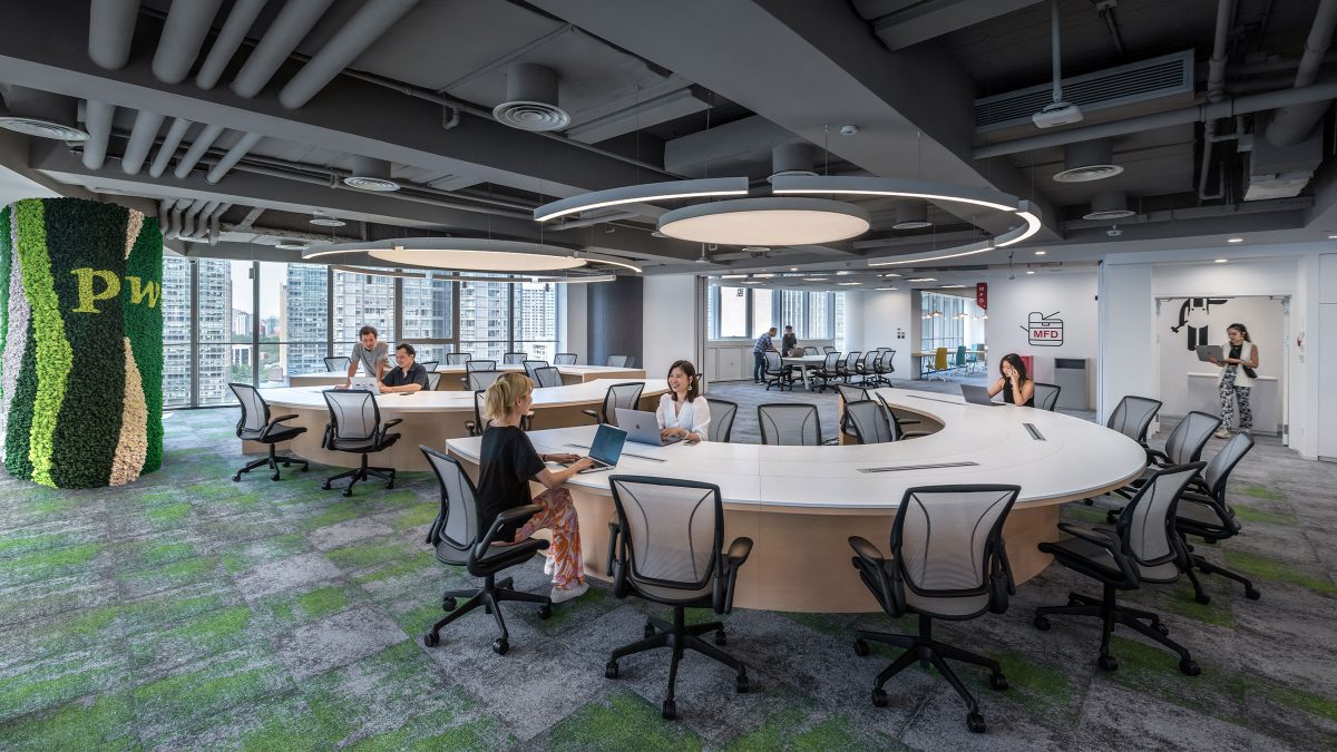 PwC office Beijing collaboration