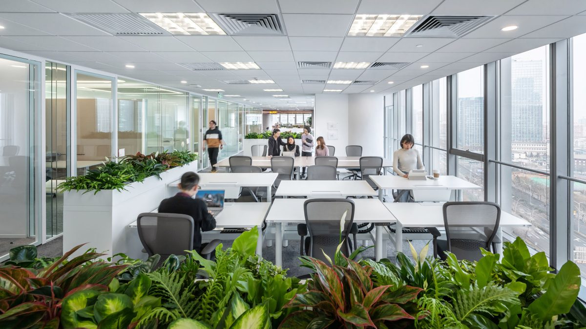 wellness and sustainability PwC North Headquarters Beijing