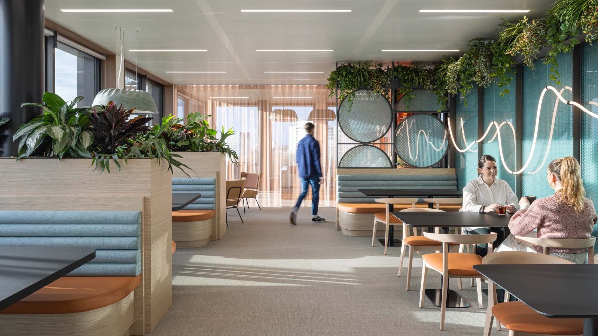 Pinsent Masons café area