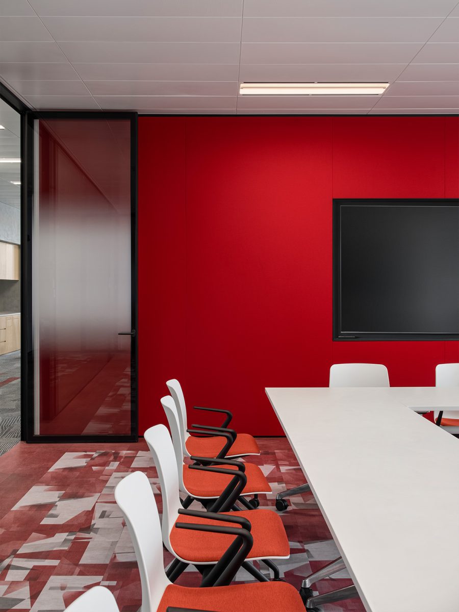 Branding experience boardroom office design