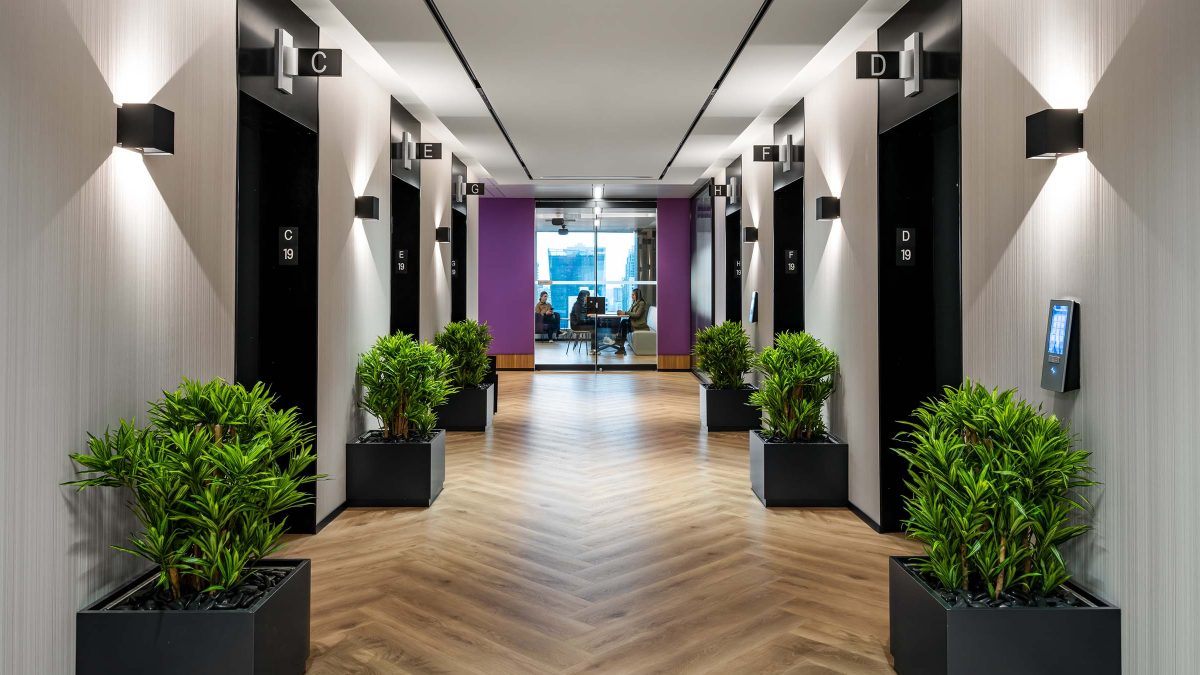 lift-lobby-evevators-and-plants